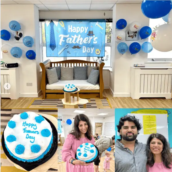 celebrating fathers day